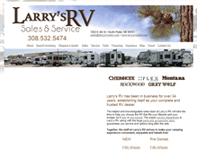 Tablet Screenshot of larrysrvsales.com